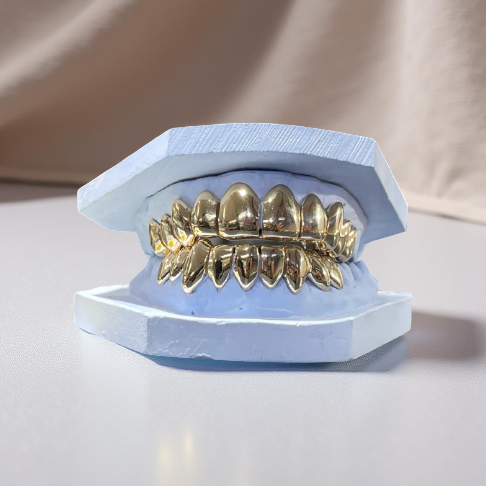 Solid Gold Deep Cut Grillz