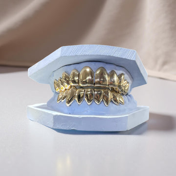 Solid Gold Deep Cut Grillz
