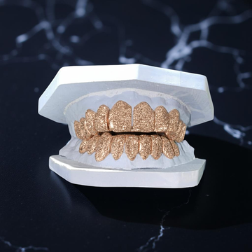 Diamond Dust Gold Grill