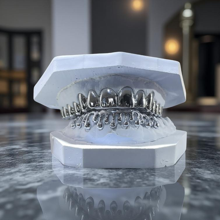 925 Silver Drip Grill