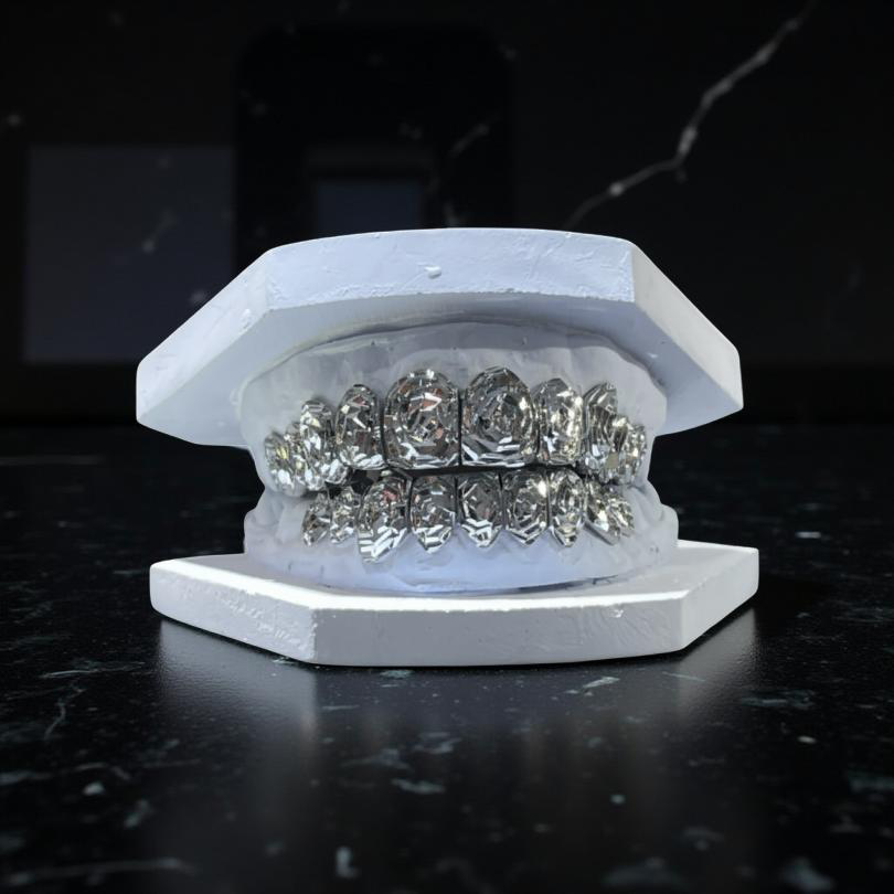 926 Silver Rose Cut Grill